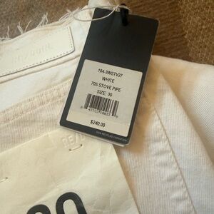 RE/ done white jeans